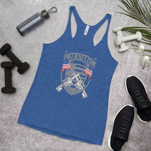 Patriotism Women's Tank Top - Mainstream Freedom